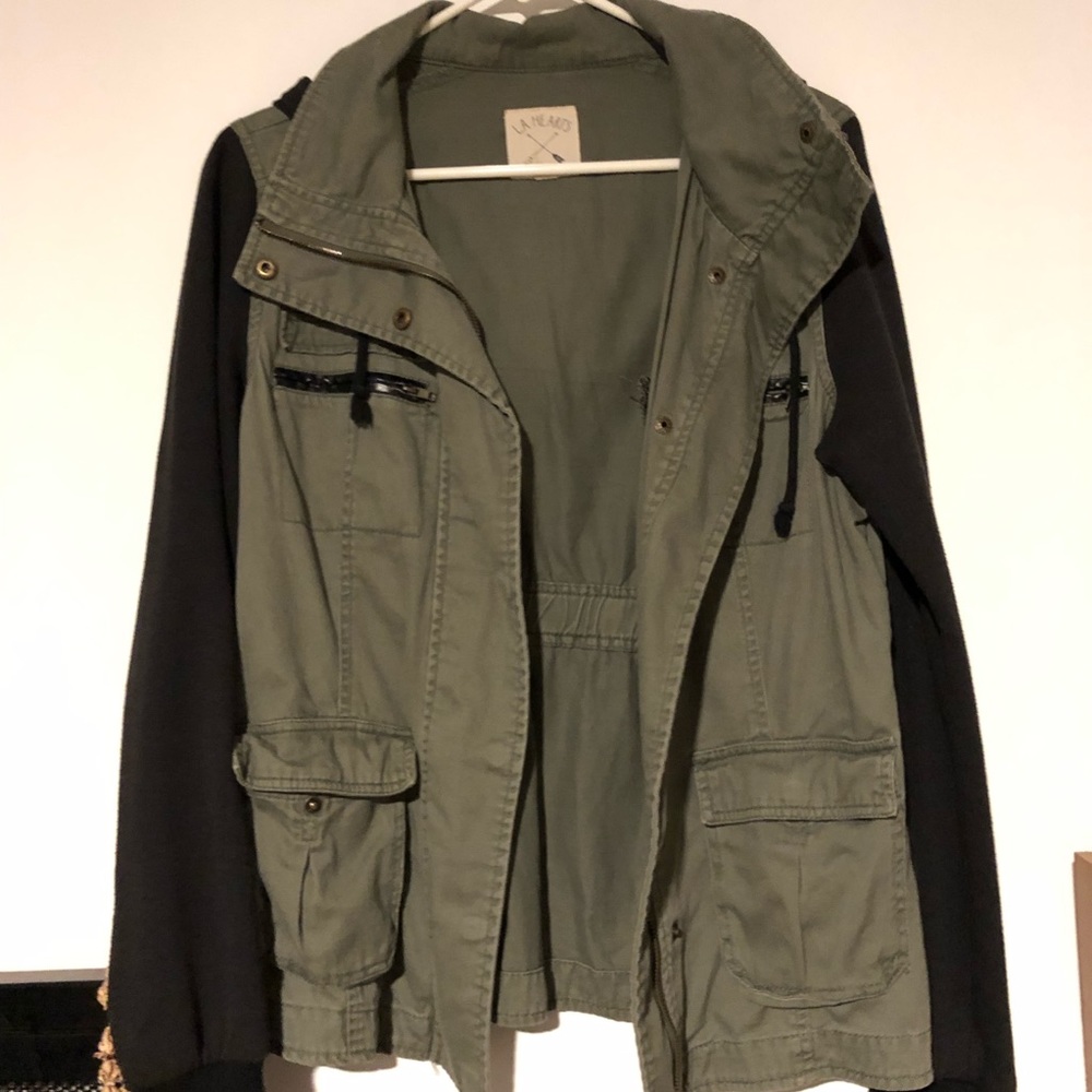 🚫SOLD🚫 Hooded Utility Jacket
